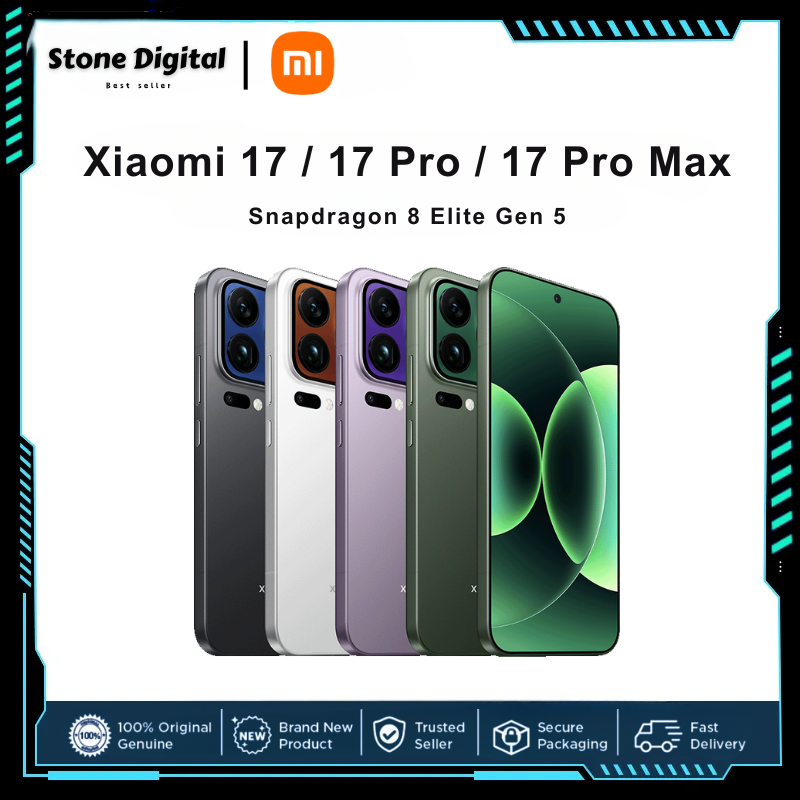 China rom Xiaomi 17 Pro Max / Xiaomi 17 Pro / Xiaomi 17 | Snapdragon 8 Elite Gen 5 (3Nm) | Xiaomi 17 Series - Supports Google Play ราคา 24,799 บาท*ส่งฟรี