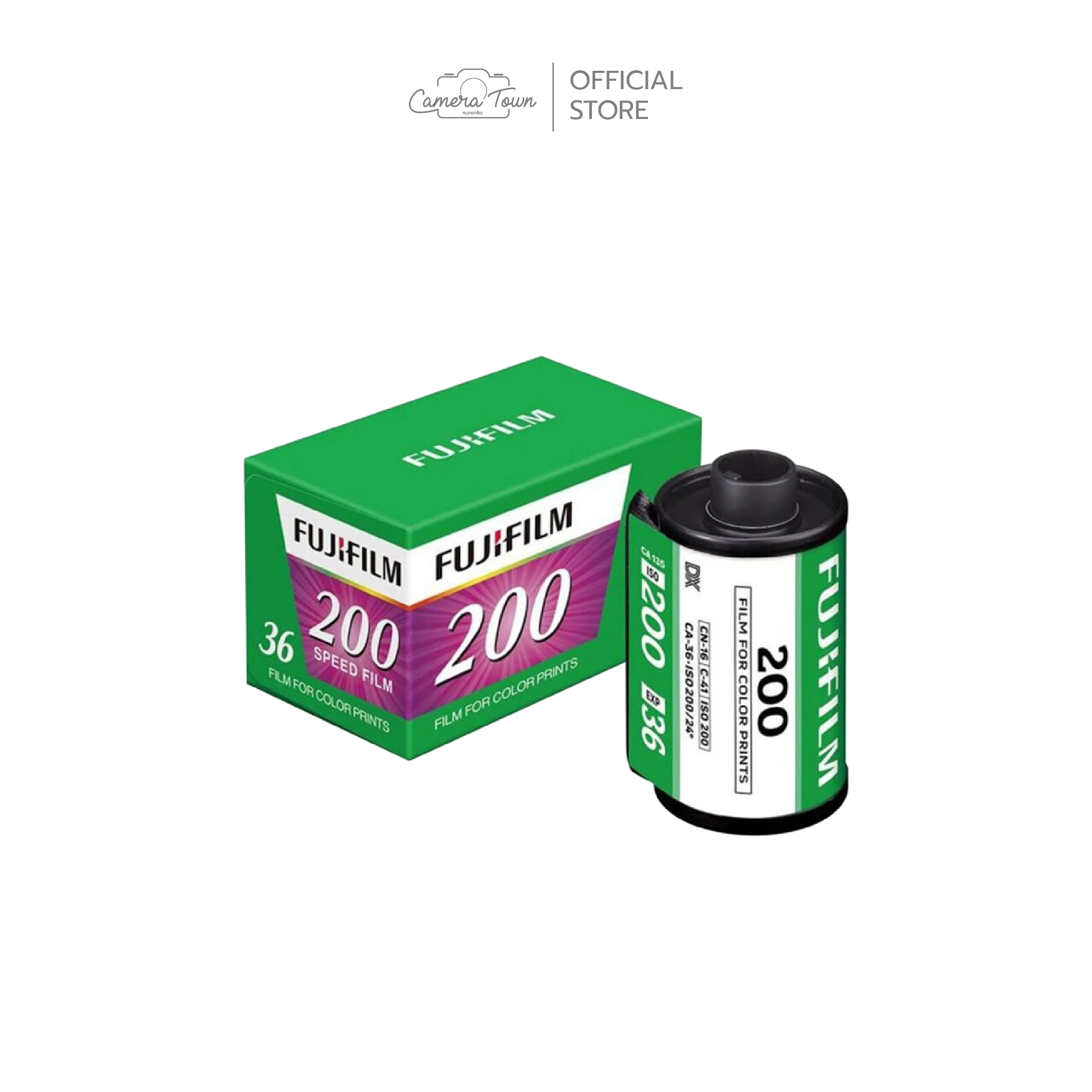 ฟิล์มถ่ายรูป FUJIFILM 200 FILM ราคา 500 บาท*ส่งฟรี