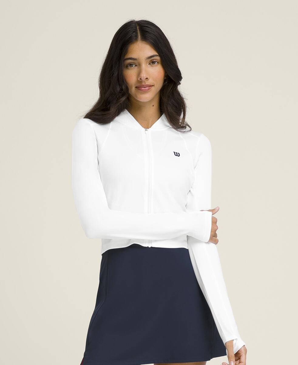 Wilson Women ALL DAY FULL ZIP WW00473511WTA Official Store ราคา 4,400 บาท*ส่งฟรี