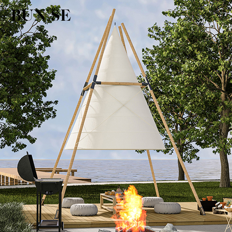 Bunise minimalist rain bamboo tent p2417 mini three-folding tent suitable for outdoor activities. ราคา 61,583 บาท*ส่งฟรี