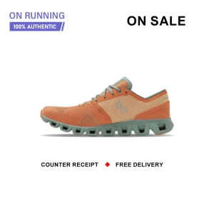สินค้า ใหม่และแท้ On Running Cloud X 1 \" Orange \" รองเท้ากีฬา 40.99704 รับประกัน 1 ปี