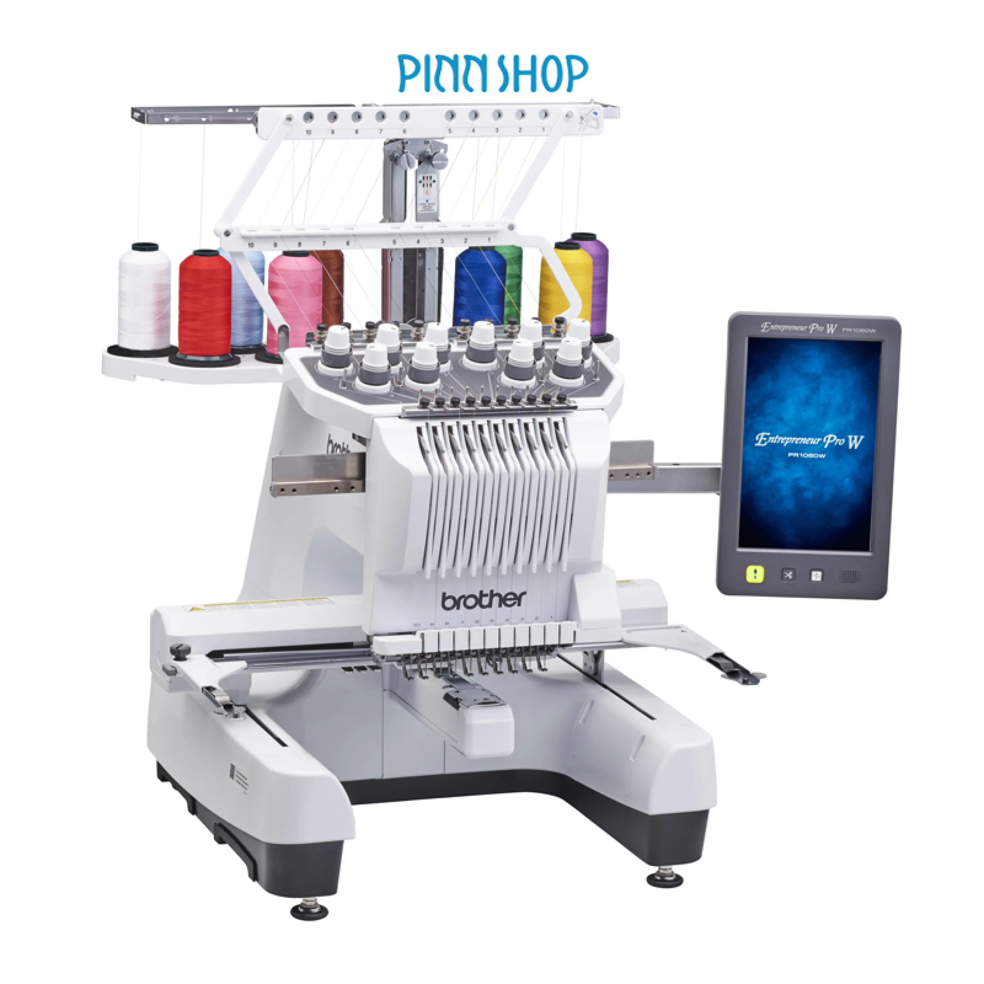 Brother Computer Embroidery Machine Pr1060W, Single Head, 10 Embroidery Needles, the Perfect Choice for Embroidery Work. [Want to Order the Product? Please Contact Admin before Making Your Order] Customers Can Arrange a Date to Receive the Product with th
