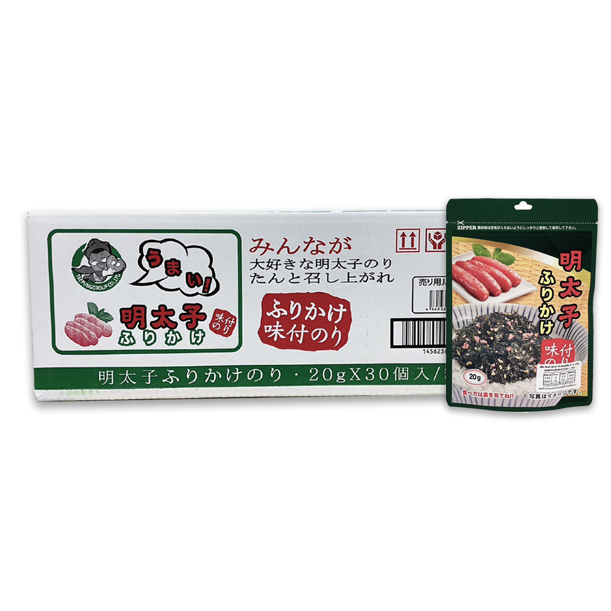 TAEPUNG DRIED LAVER WITH POLLACK ROE CARTON BOX ราคา 1,440 บาท*ส่งฟรี