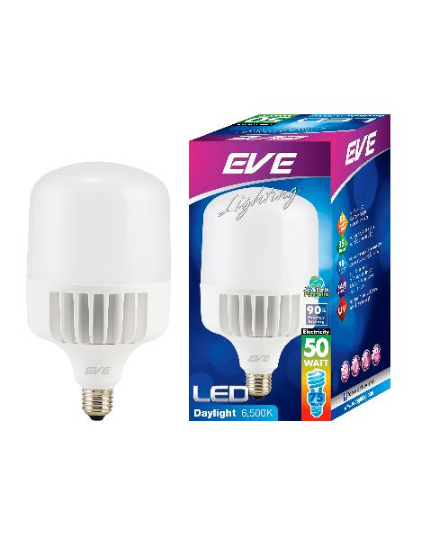 มาใหม่ | EVE หลอดแอลอีดี ไฮวัตต์  Shop Bulb 50 วัตต์ เดย์ไลท์ E40 ขาว