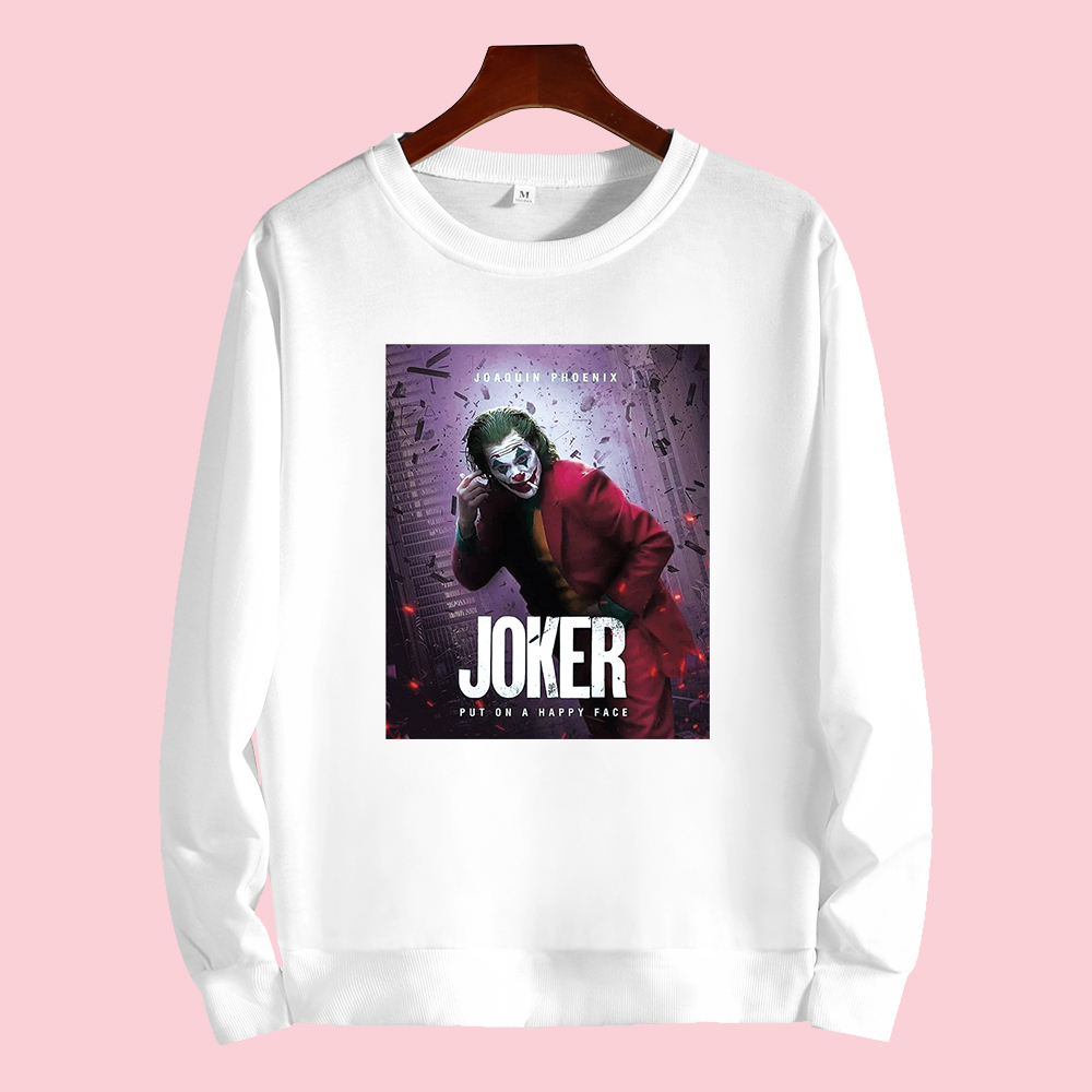 เสื้อแจ็คเก็ตลาย Joker เสื้อกันหนาวผู้หญิงและผู้ชาย เสื้อแจ็คเก็ตลายน่ารักแฟชั่นสุดฮิต ขายดี! O-222