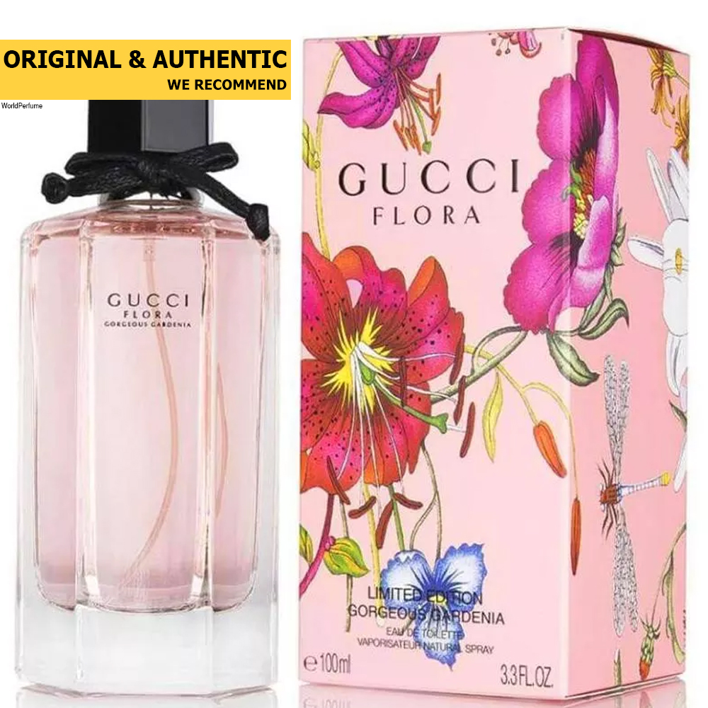 น้ำหอม น้ำหอมผู้หญิงผู้ชายกลิ่นติดทนนาน Gucci Flora Gorgeous Gardenia EDT 50 มล., 100 มล