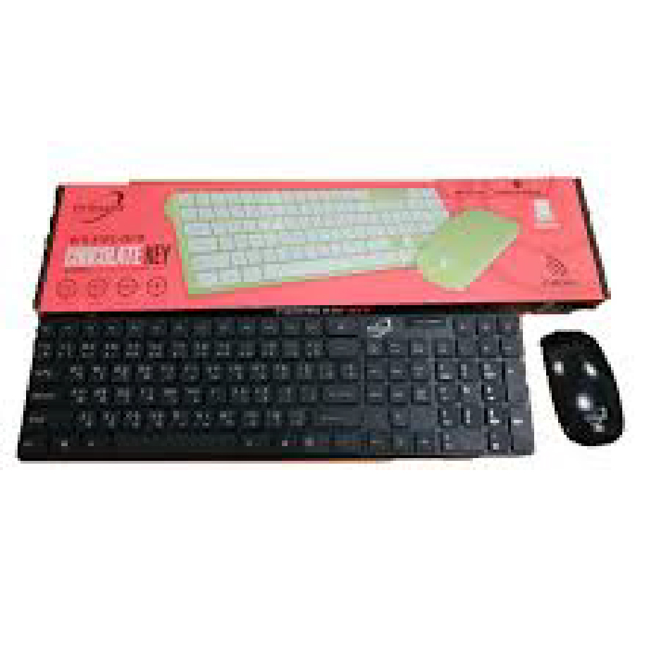 Primaxx Wireless Keyboard Mouse Set รุ่น WS-KM-8119 # ชุด คีย์บอร์ด เมาส์ไร้สาย