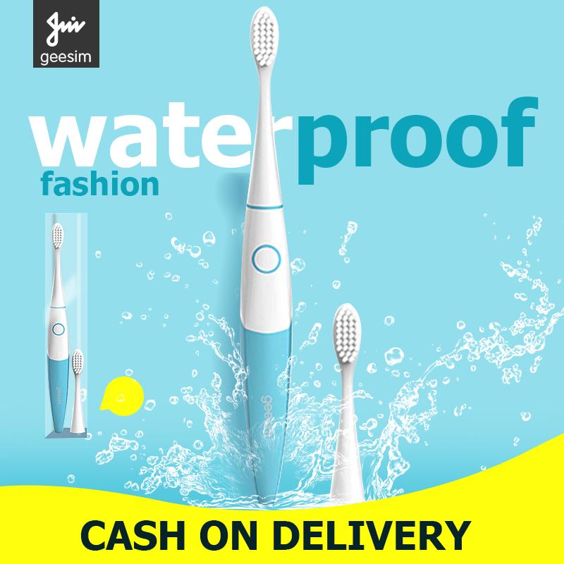 geesim G01แปรงสีฟันไฟฟ้า แปรงสีฟันไฟฟ้ากันน้ำแปรงสีฟันโซนิกที่ชาร์จได้อัพเกรด Ultra แปรงสีฟันคลื่นเสียงอัจฉริขภาพฟัน Electric Toothbrushes