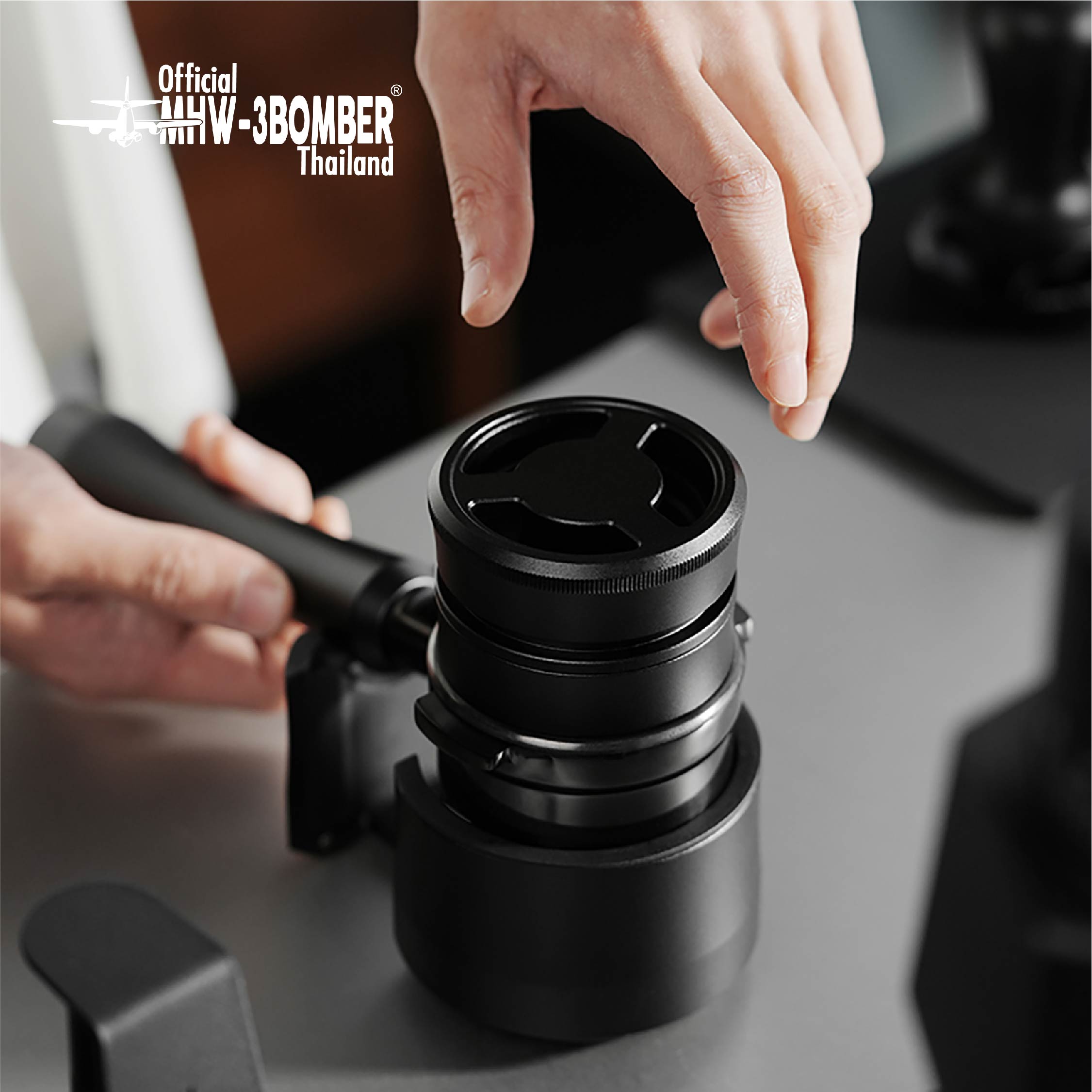 MHW-3BOMBER Astra Effcient Gravity-Driven Gravity Distributor ที่เกลี่ยผงกาแฟ ขนาด 51 / 53.35 / 58.5 mm ราคา 2,250 บาท*ส่งฟรี