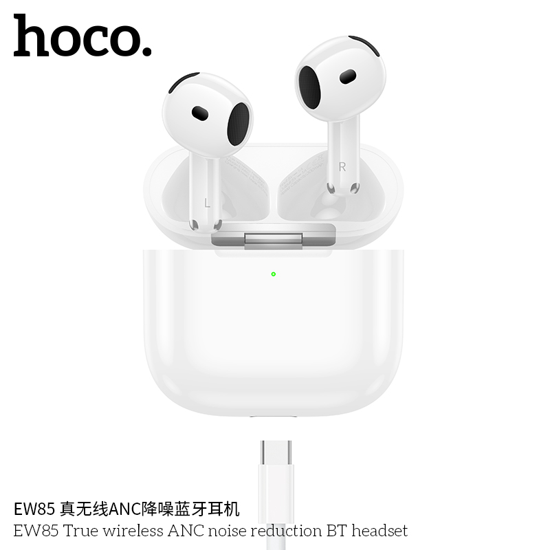 HoCo ew85 convenient portable 5.4 mAh Wireless Bluetooth headset with mic volume control 330mAh capacity ราคา 319 บาท*ส่งฟรี