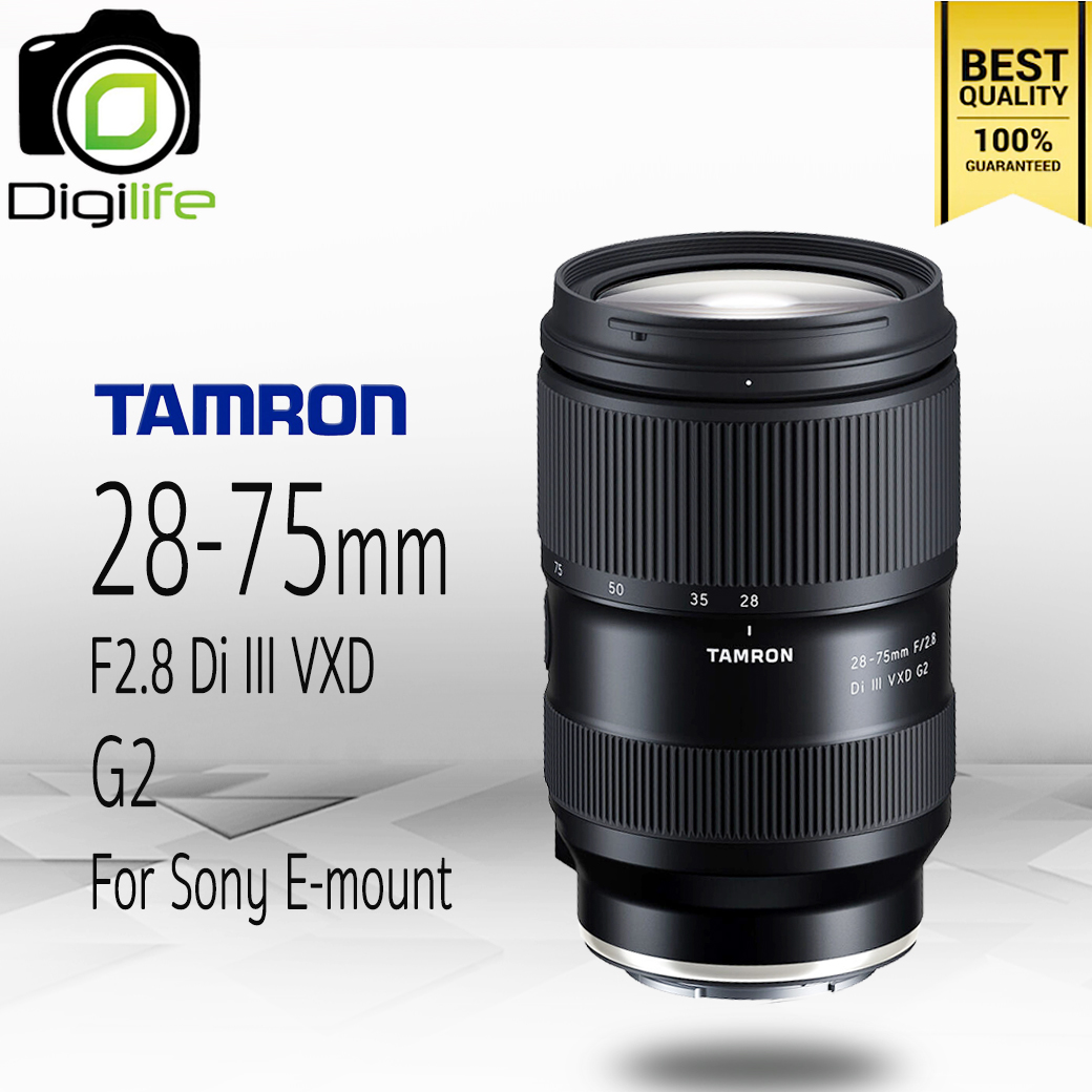 Tamron Lens 28-75 mm. F2.8 Di III VXD G2 For Sony E, FE - รับประกันร้าน Digilife Thailand 1ปี ราคา 28,960 บาท*ส่งฟรี