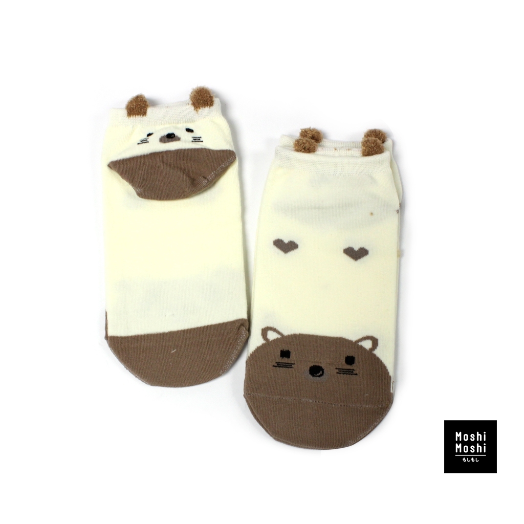 Moshi Moshi ถุงเท้าลายน่ารัก ถุงเท้าแฟชั่นโมชิโมชิ รุ่น ONL00311093-011-015