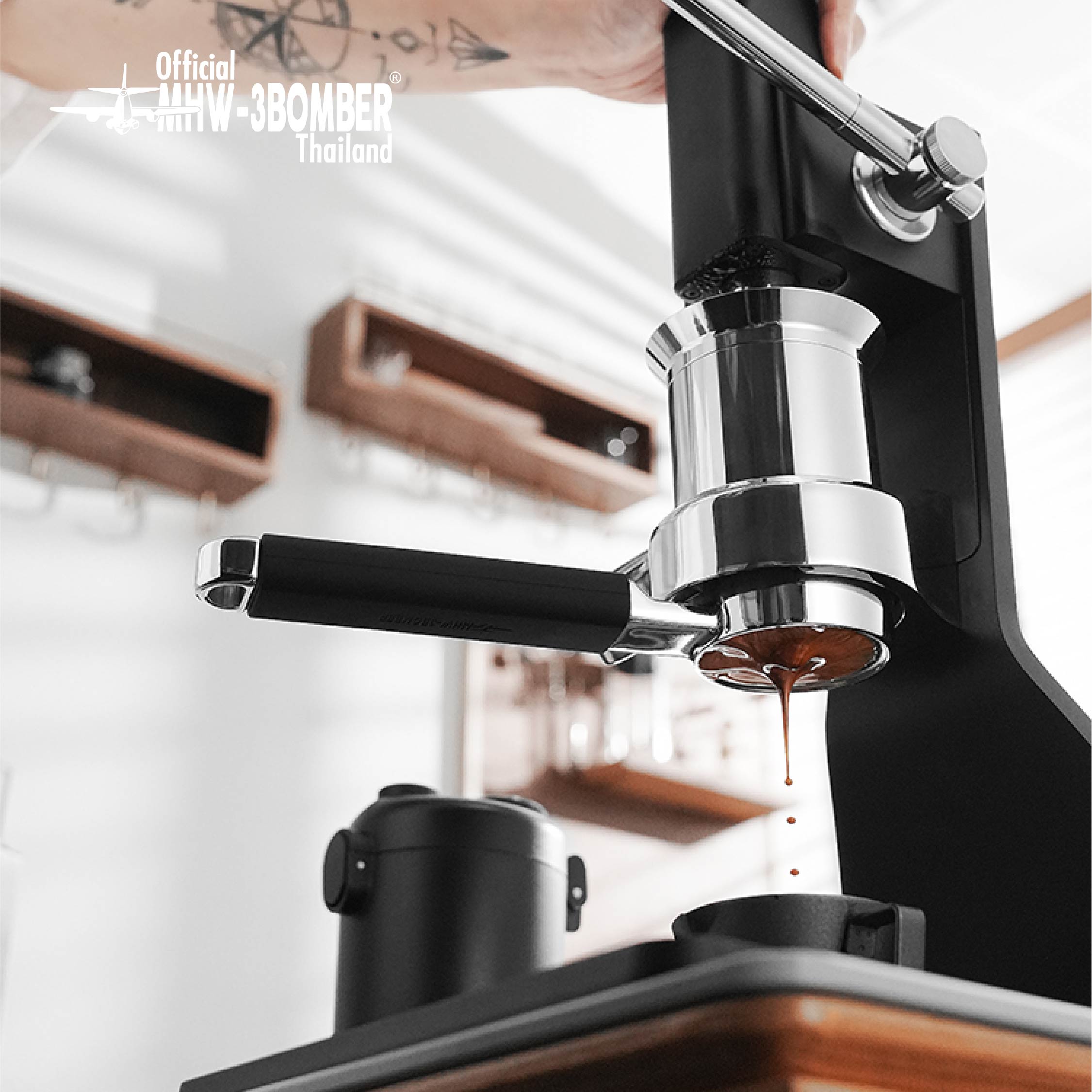 MHW-3BOMBER YU Series - Unibody Bottomless Portafilter ด้ามชงกาแฟ ขนาด 58 mm ราคา 5,450 บาท*ส่งฟรี