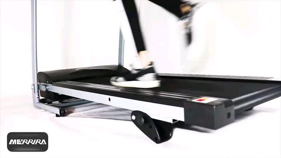 โปรโมชั่น [SURPVB5 คืนสูงสุด 1500 coins] MERRIRA ลู่วิ่งไฟฟ้า 1.75 แรงม้า รุ่น MTR-106 Motorized Treadmill ฟรี โปสเตอร์สอนวิ่ง ราคาถูก ลู่วิ่ง ลู่วิ่งออกกำลังกาย ลู่วิ่งไฟฟ้า