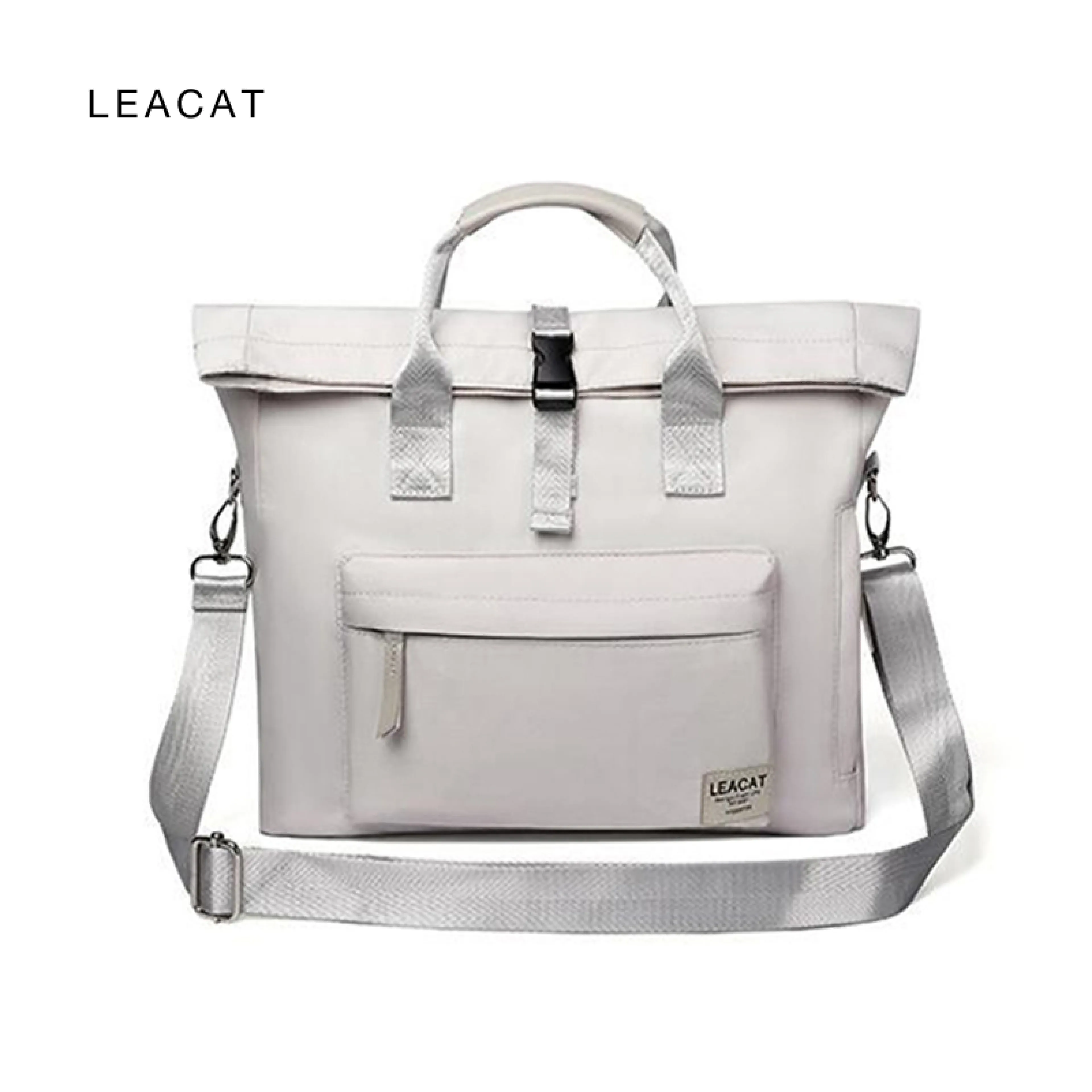 Leacat Women's Nylon Tote Bag 15.6 Inch Laptop Handbag 3-Way Carry Shoulder Bag