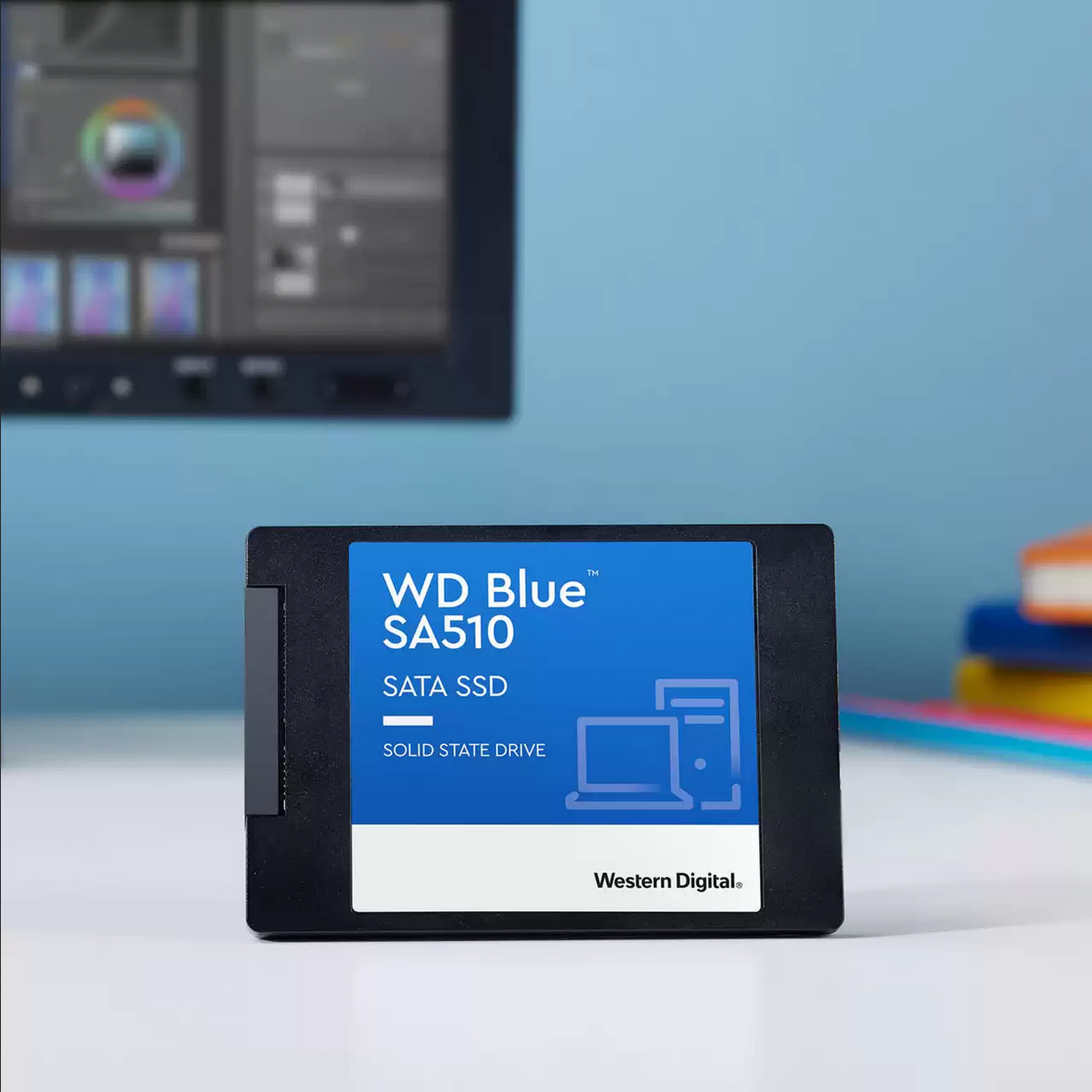ข้อมูลเพิ่มเติมของ WD BLUE SA510 500GB SATA SSD , 2.5"  (WDS500G3B0A) ประกัน Synnex 5ปี