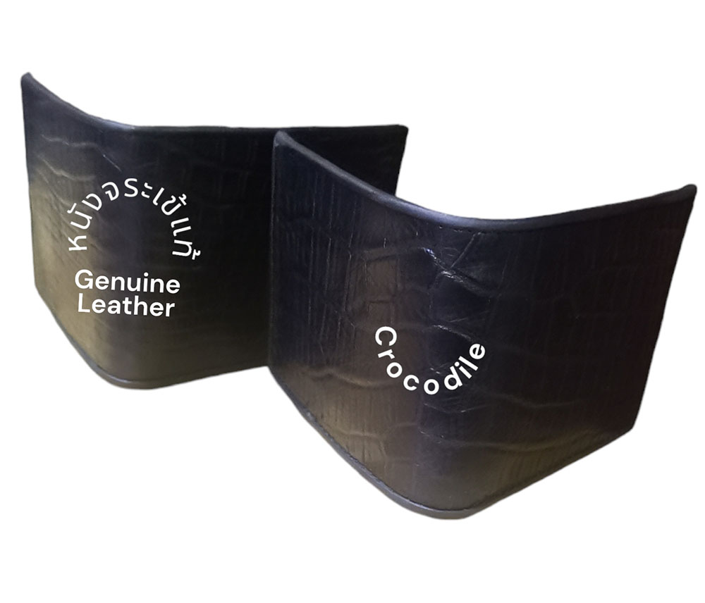 Classic Crocodile Wallet กระเป๋าสตางค์ หนังจระเข้แท้ ราคา 1,250 บาท*ส่งฟรี