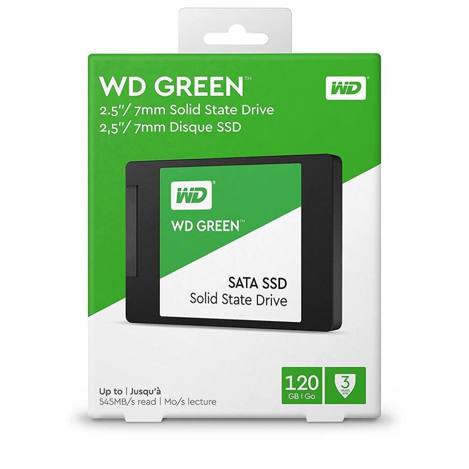 ข้อมูลเพิ่มเติมของ 🔥HOT⚡️SSD WD GREEN SATA 120GB 240GB 480GB 1TB รับประกัน 3 ปี