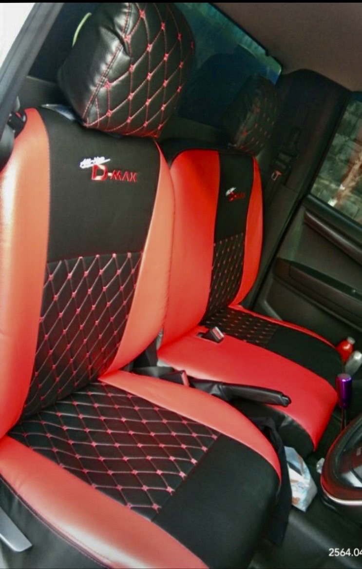 ชุดหุ้มเบาะรถยนต์ ขนาดตรงรุ่น D-MAX VIP แบบสวมทับ คู่หน้า (N / LINE 5) ราคา 699 บาท*ส่งฟรี