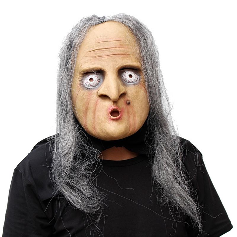 Halloween Carnival Bar Party Ball Funny Scary Props Head Cover Simulation Fat Cosplay Mask u