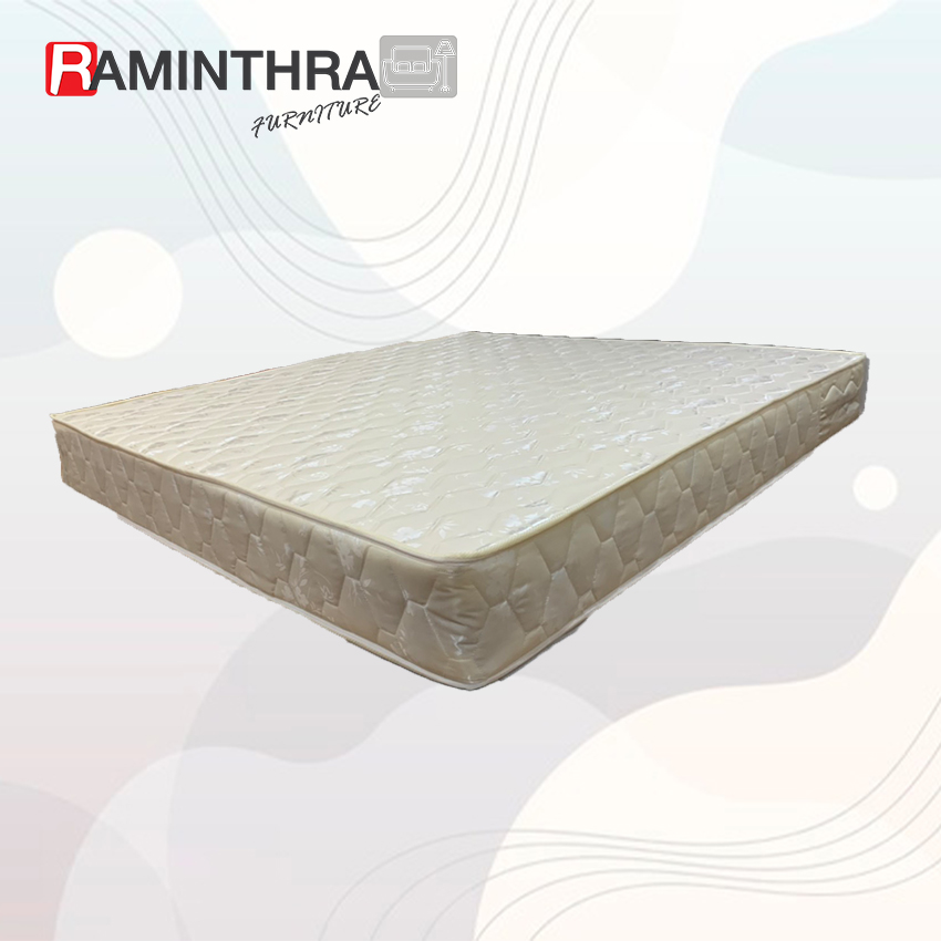 Raminthra Furniture ที่นอนสปริง 3.5ฟุต สปริงQC หนา8นิ้ว mattress ราคา 2,290 บาท*ส่งฟรี