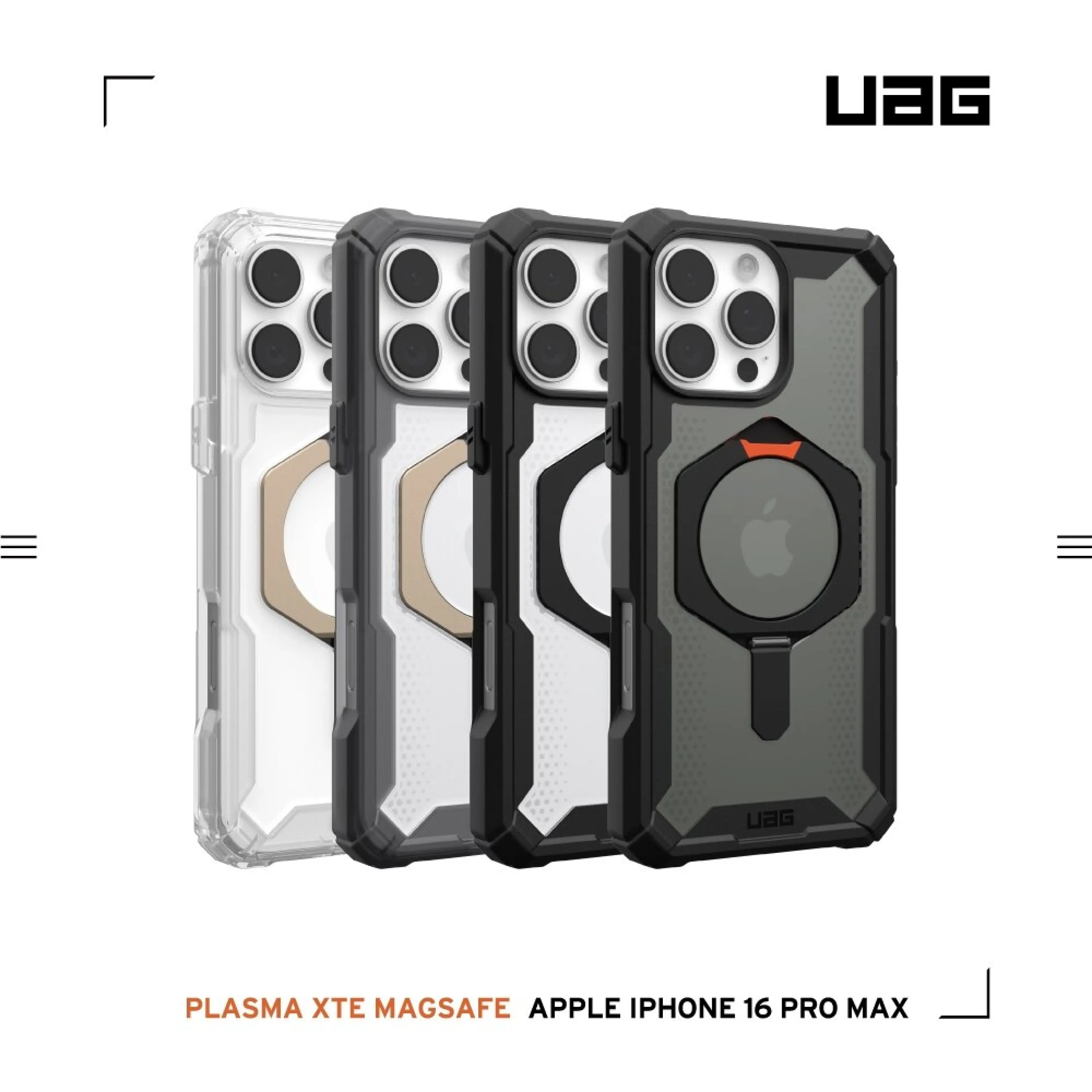 Bkkonline iPhone 17Pro / 17Promax / 17 Air (Ship from Thailand) (Seller's Guarantee) Ultra Slim Shockproof Back Case Plasma Xte Magsafe Uag Back Cover