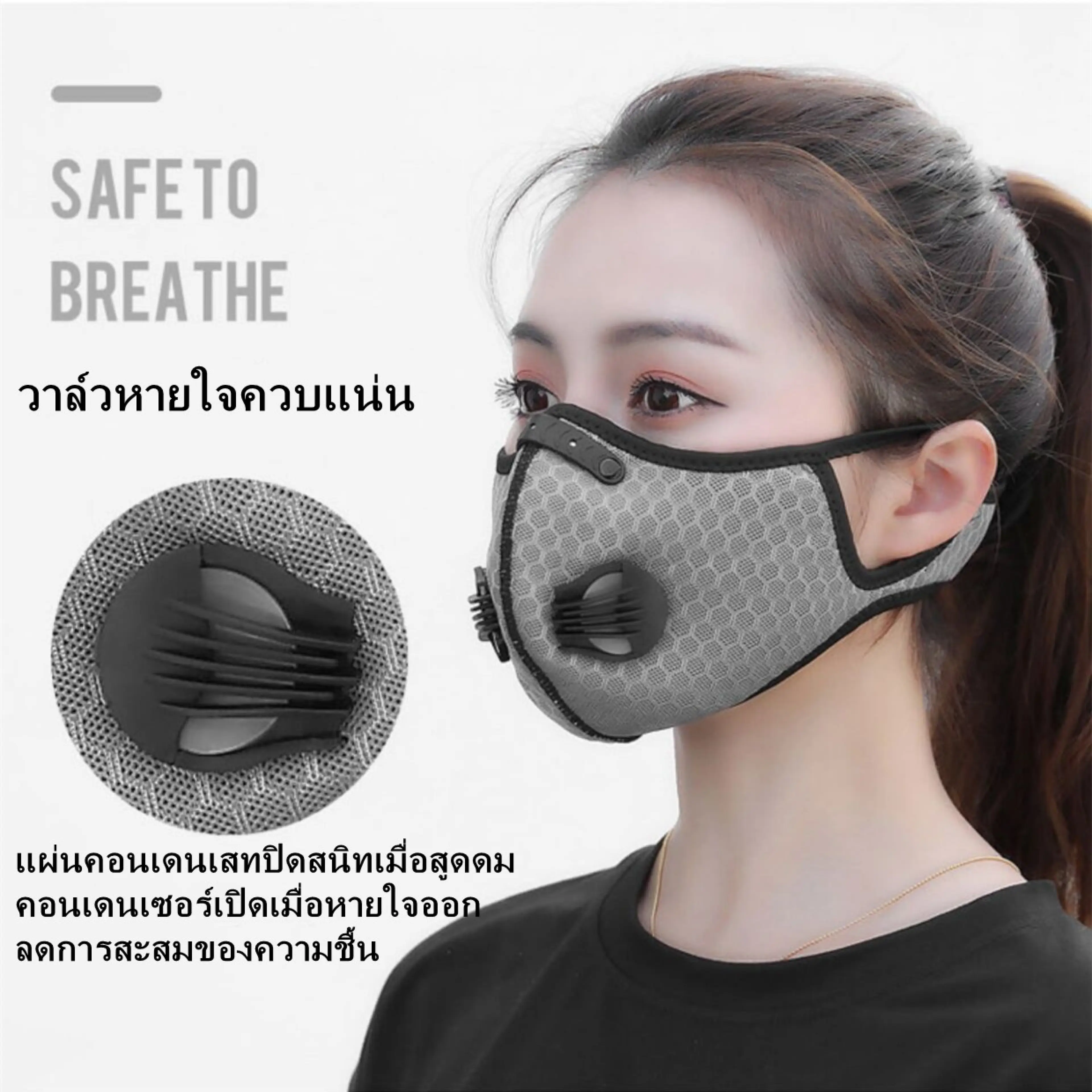 Face Mask Dust Mask Pm2.5 Kn95 N95 with Valve Dust Protection Mask Filter Dust Dust Mask Dust Protection Mask