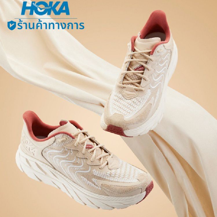HOKA ONE ONE CLIFTON LS Men's and Women's Sports Casual Shoes ราคา 6,215 บาท*ส่งฟรี