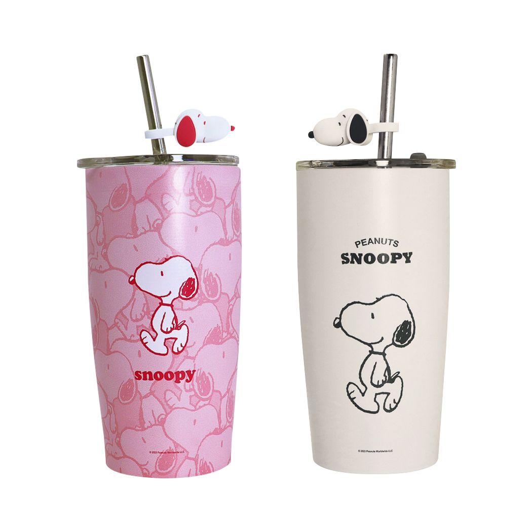 แก้วน้ำทรงสูงพร้อมหลอด Snoopy Collection (530mL) ราคา 296 บาท*ส่งฟรี