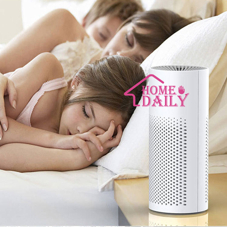 Mini Air Purafier เครื่องฟอกอากาศ เครื่องทำความชื้น เครื่องฟอกอากาศในรถยนต์ เครื่องทำความชื้นในรถ