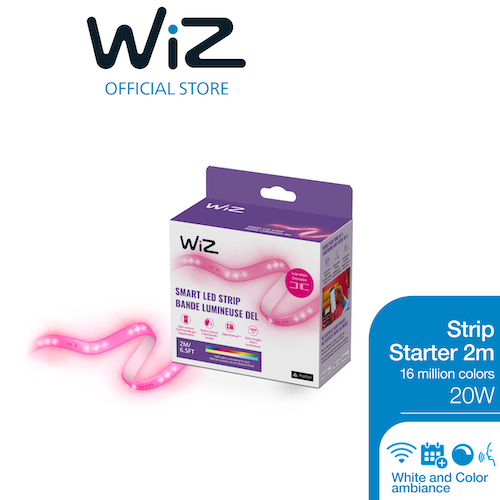 WiZ RGB LED Strip Starter Kit 2m ราคา 1,890 บาท*ส่งฟรี