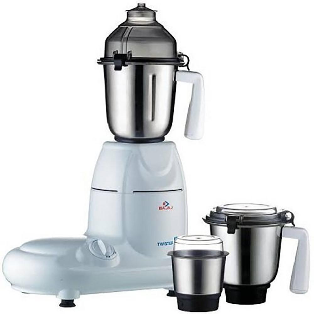 Bajaj Twister 750-Watt Mixer Grinder With 3 Jars (White) ราคา 12,270 บาท*ส่งฟรี