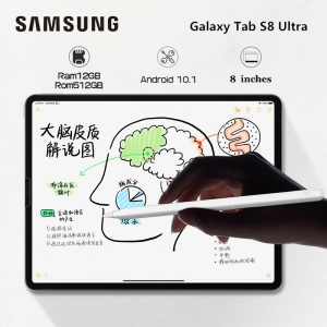 ภาพหน้าปกสินค้าแท็บเล็ต Samsung Tab S8 Ultra （WI-FI）โทรได้ 10.1นิ้ว แท็บเล็ตถูกๆ ซัมซุง Tablet RAM12G ROM512G Andorid10.0 แท็บเล็ต จัดส่งฟรี แทบเล็ตราคาถูก รองรับภาษาไทย แท็บเล็ตสำหรับเล่นเกมราคาถูก ไอเเพ็ด Tablet Full HD แท็บเล็ตราคาถูกๆ แท็บเล็ตราคาถูกรุ่นล่าสุด ที่เกี่ยวข้อง