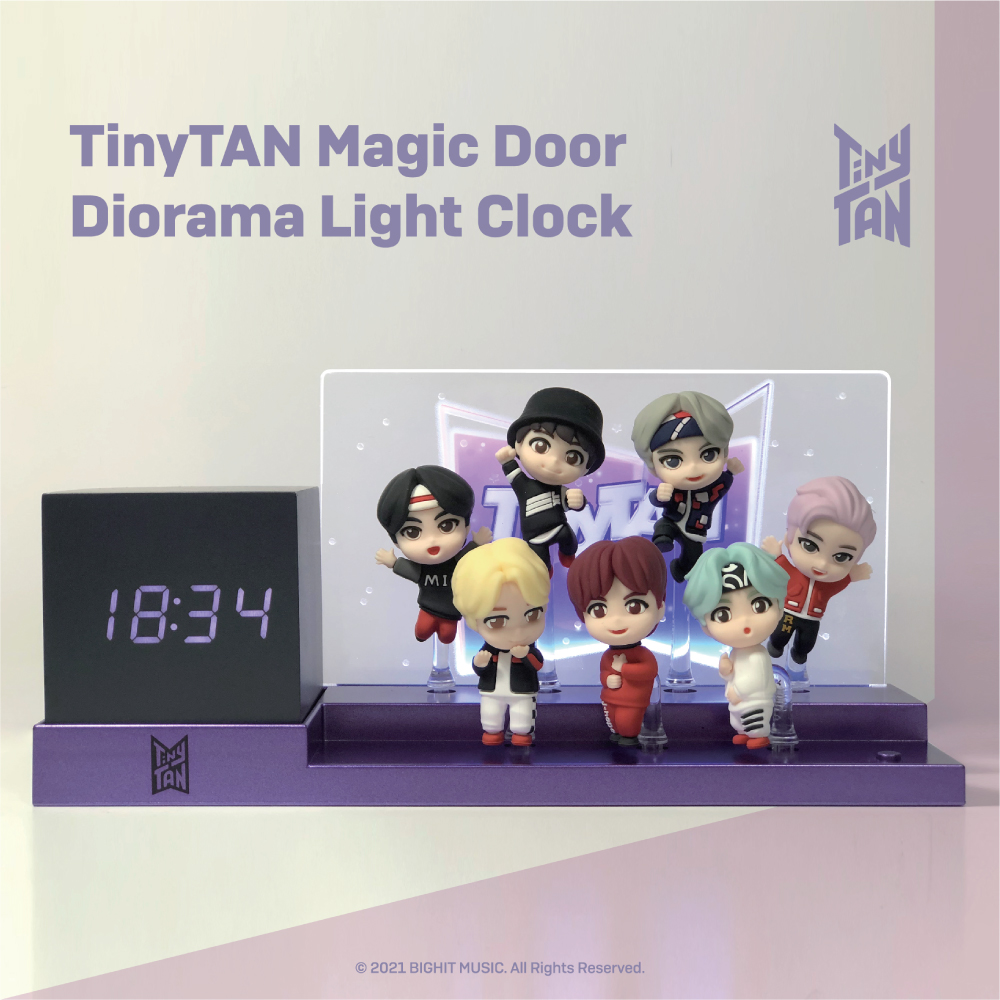 [BTS] TINYTAN MAGIC DOOR DIORAMA LIGHT CLOCK ราคา 3,490 บาท*ส่งฟรี