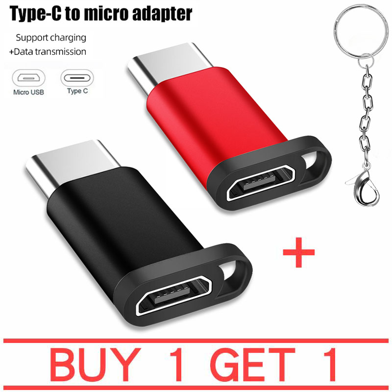 [ซื้อ 1 แถม 1]USB C to USB A หัวแปลง OTG USB Type C USB3.1 TYPE C ตัวผู้ เป็น USB3.0 ตัวเมีย รุ่น  สำหรับ Surface, Apple MacBook, โทรศัพท์ Android