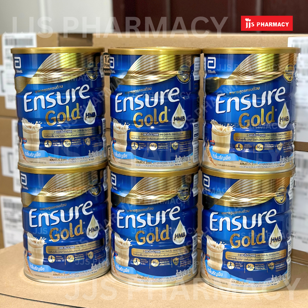 Ensure Gold Wheat 800g X6 เอนชัวร์ โกลด์ กลิ่นธัญพืช ชนิดผง หมดอายุ 4/10/25 ราคา 5,808 บาท*ส่งฟรี