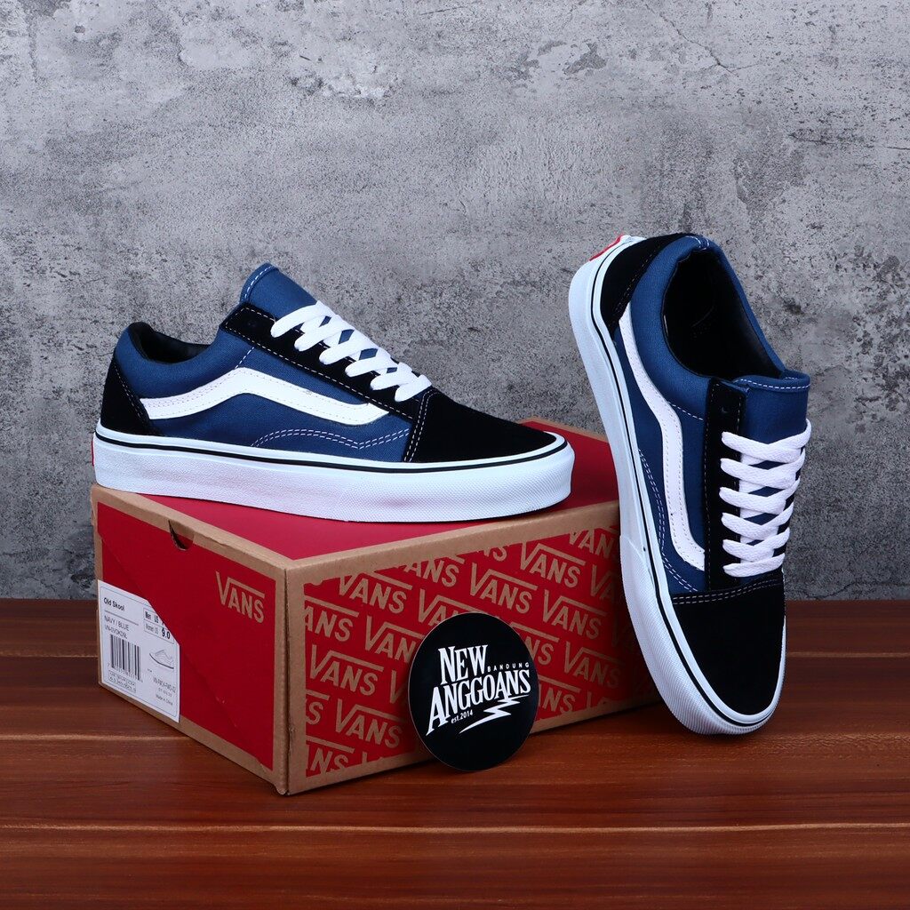 vans old skool navy suede