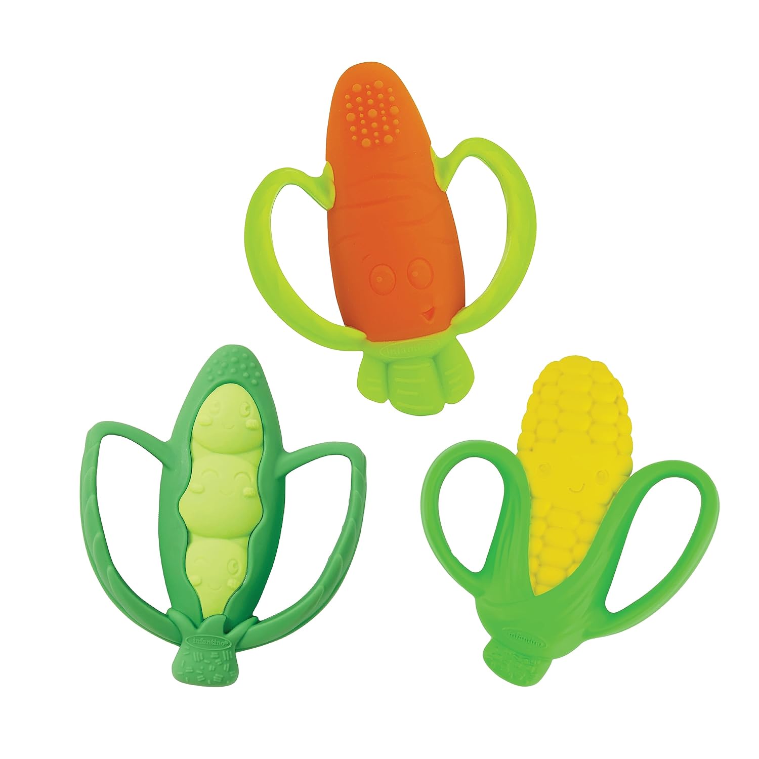 Infantino : Farmers Market Teether Gift Set - Kitchen Vegetable Silicone Teether Set ราคา 890 บาท*ส่งฟรี