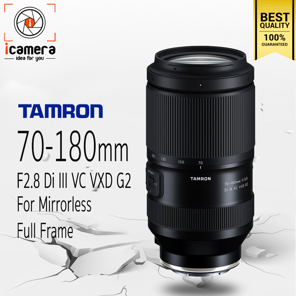 Tamron Lens 70-180 mm. F2.8 Di III VC VXD G2 - รับประกันร้าน icamera gadgets 1ปี ราคา 41,990 บาท*ส่งฟรี