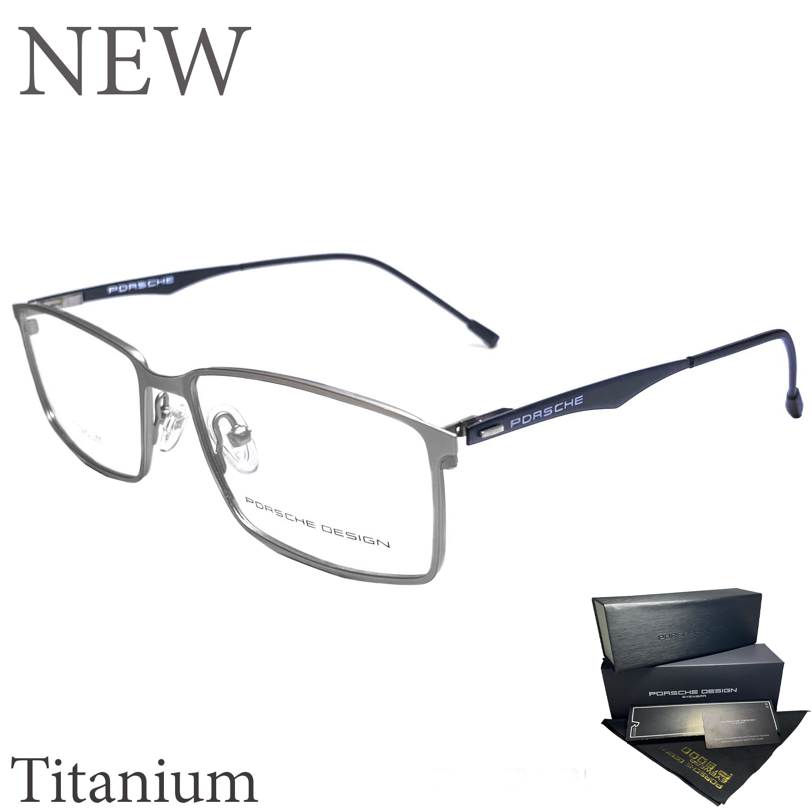 Fashion แว่นตา ทรงสปอร์ต กรอบแว่นตา สำหรับตัดเลนส์ แว่นตา 22 สีเงิน ไทเทเนียม Titanium ขาสปริงไม่ใช้น็อต น้ำหนักเบา ทนทาน รับตัดเลนส์ ราคา 1,997 บาท*ส่งฟรี