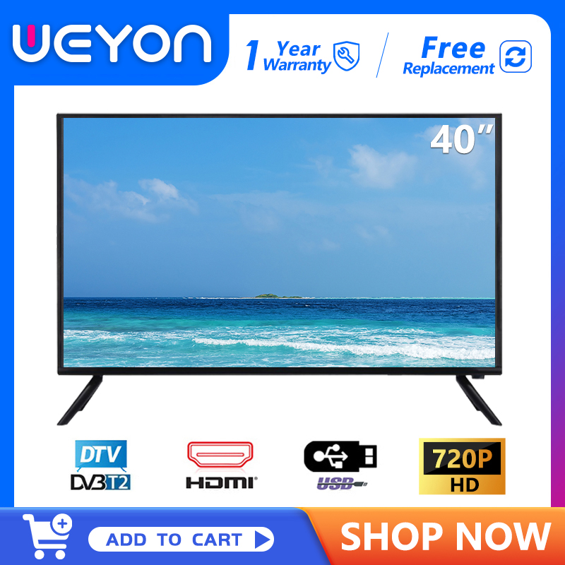 สมาร์ททีวี แอนดรอยด์ทีวีความคมชัดสูง 4K WEYON Tv 32 Inches Digital Tv Fullhd Ready Cheap Tv 20 Inch Tv Analog Tv 24 Inch Tv Cheap Tv Cheap Television Television Flat Screen Television 40 Inch Tv