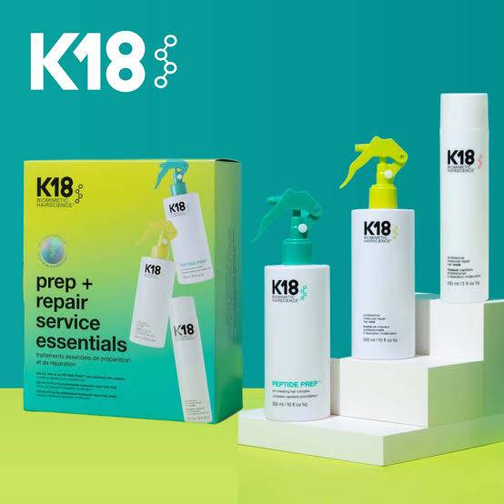 K18 Prep + Repair Service ชุดเซ็ตผลิตภัณฑ์ทำความสะอาดและบำรุงเส้นผม ราคา 14,399 บาท*ส่งฟรี