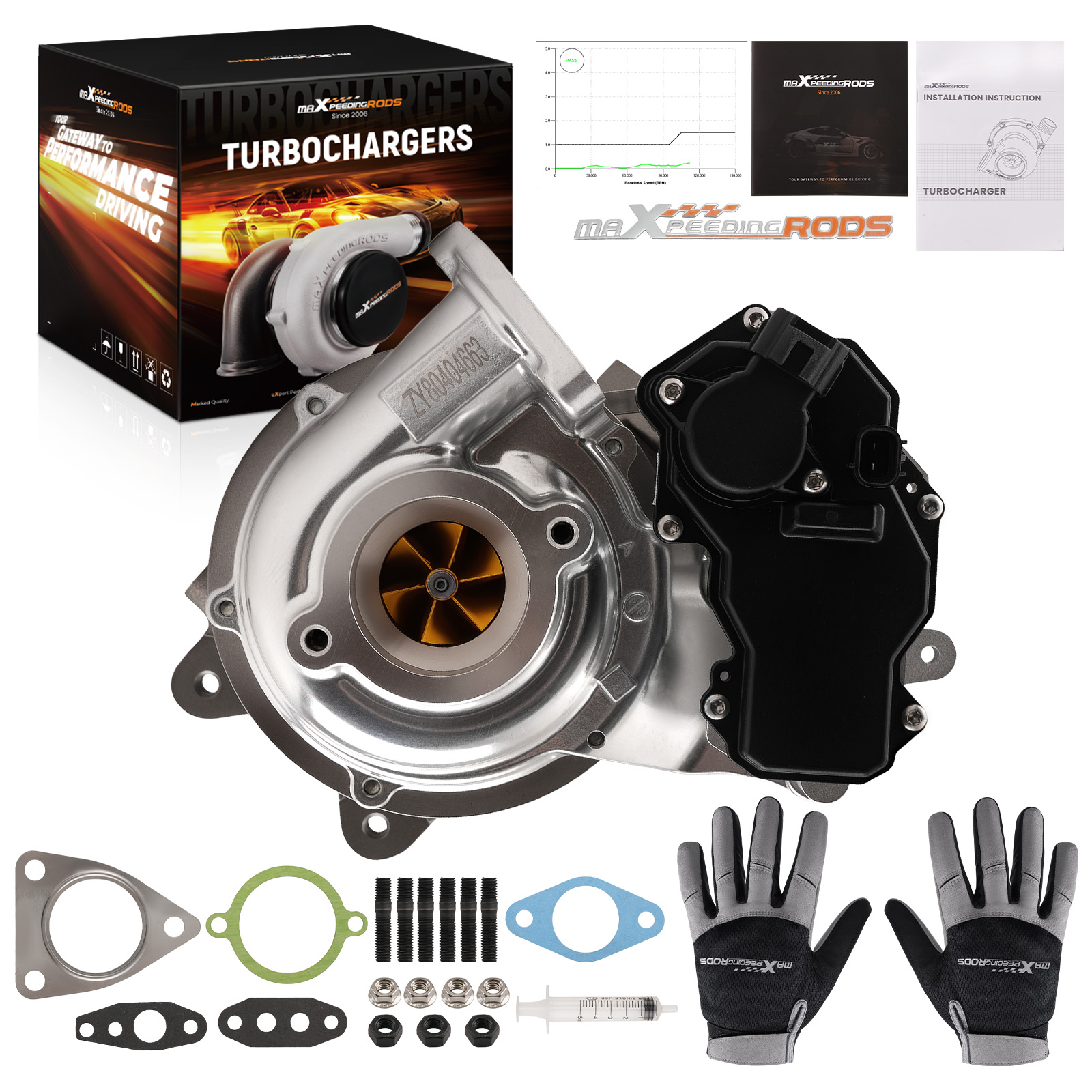 【Ct16Vgt 1Gd-Ftv】Toyota Hilux Revo / Fortuner / Prado 2.8 1Gd Turbo Ct16Vgt Turbo D4D Original Billet Turbo, Faster Acceleration, More Power, Diesel Pickup Truck, Matching Model, Ready to Ship, Thai Warranty. ราคา 19,800 บาท*ส่งฟรี