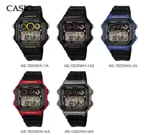 ภาพขนาดย่อสินค้าCasio Digital นาฬิกาข้อมือ ผู้ชาย สายเรซิ่น รุ่น (AE-1300WH) AE-1300WH-4A/AE-1300WH-2A/AE-1300WH-8A/AE-1300WH-1A/AE-1300WH-1A2 100% ประกันศูนย์CASIO1 ปี จากร้าน MIN WATCH