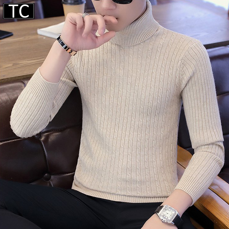 TC New Sweater เสื้อไหมพรมคอเต่าแขนยาว (หนา/นุ่ม/กันหนาว/อุ่นมาก) รุ่น2915