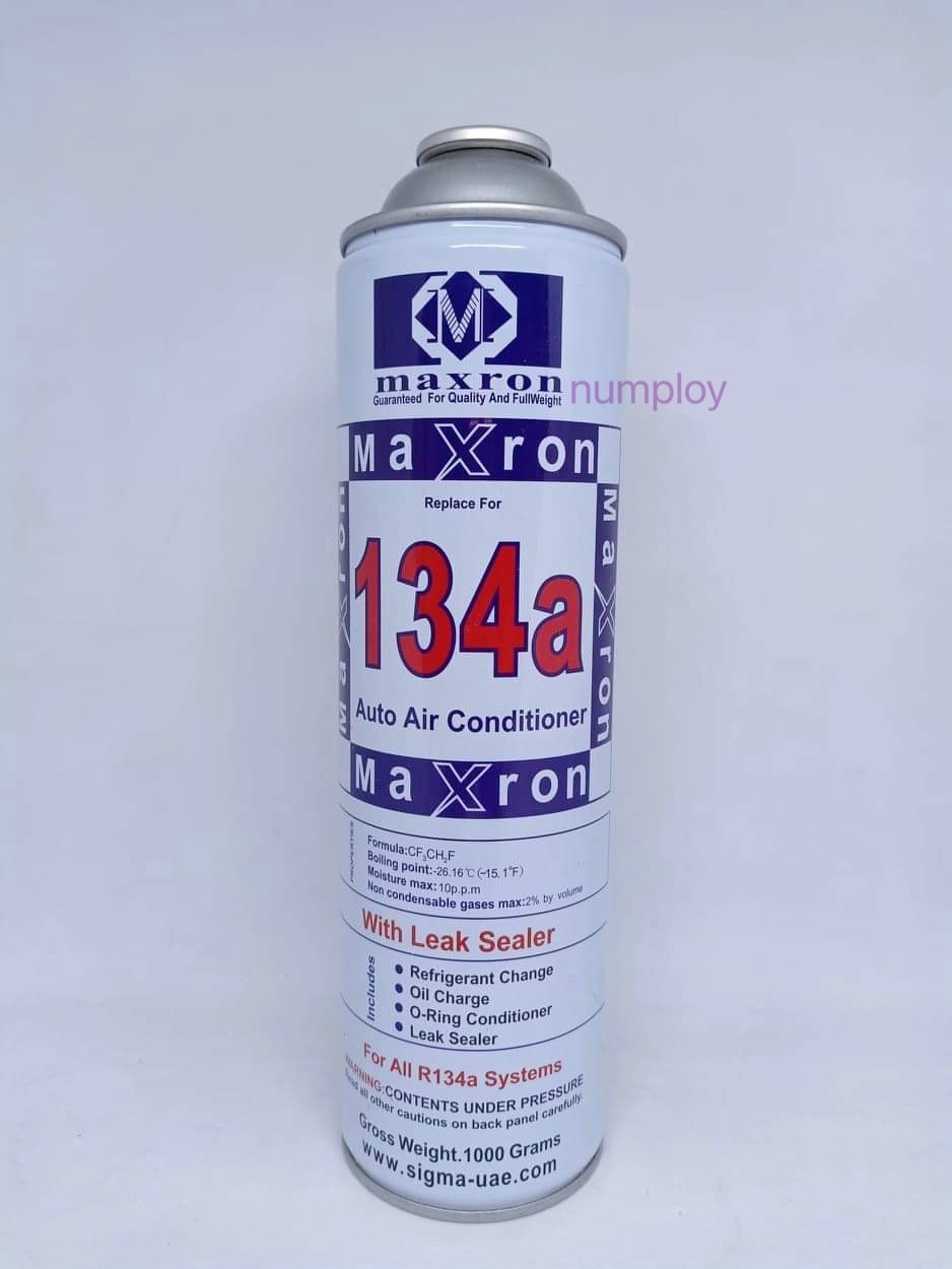เกี่ยวกับสินค้า น้ำยาแอร์ R134A, 1กระป๋อง 1000g