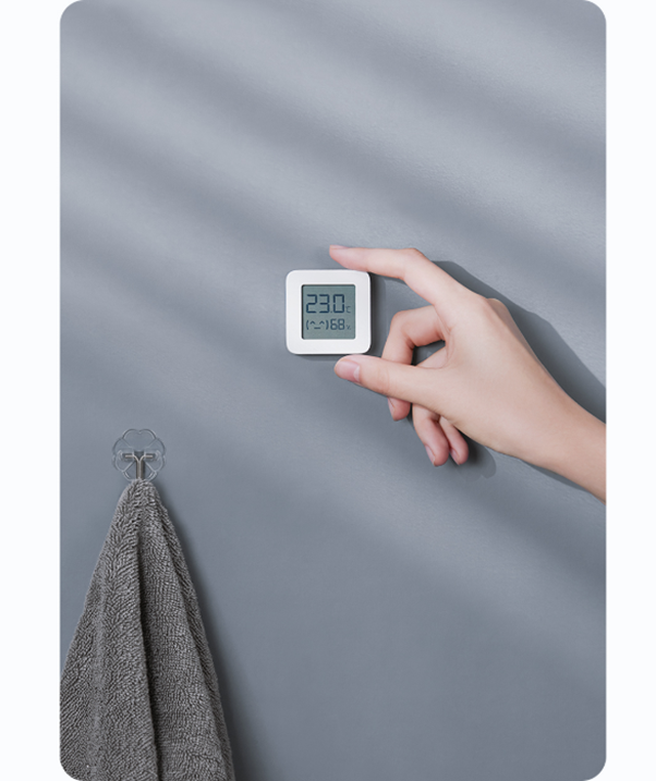 ภาพอธิบายเพิ่มเติมของ Xiaomi Mi Temperature and Hty Monitor 2 - เครื่องวัดอุณหภูมิและความชื้นรุ่น 2