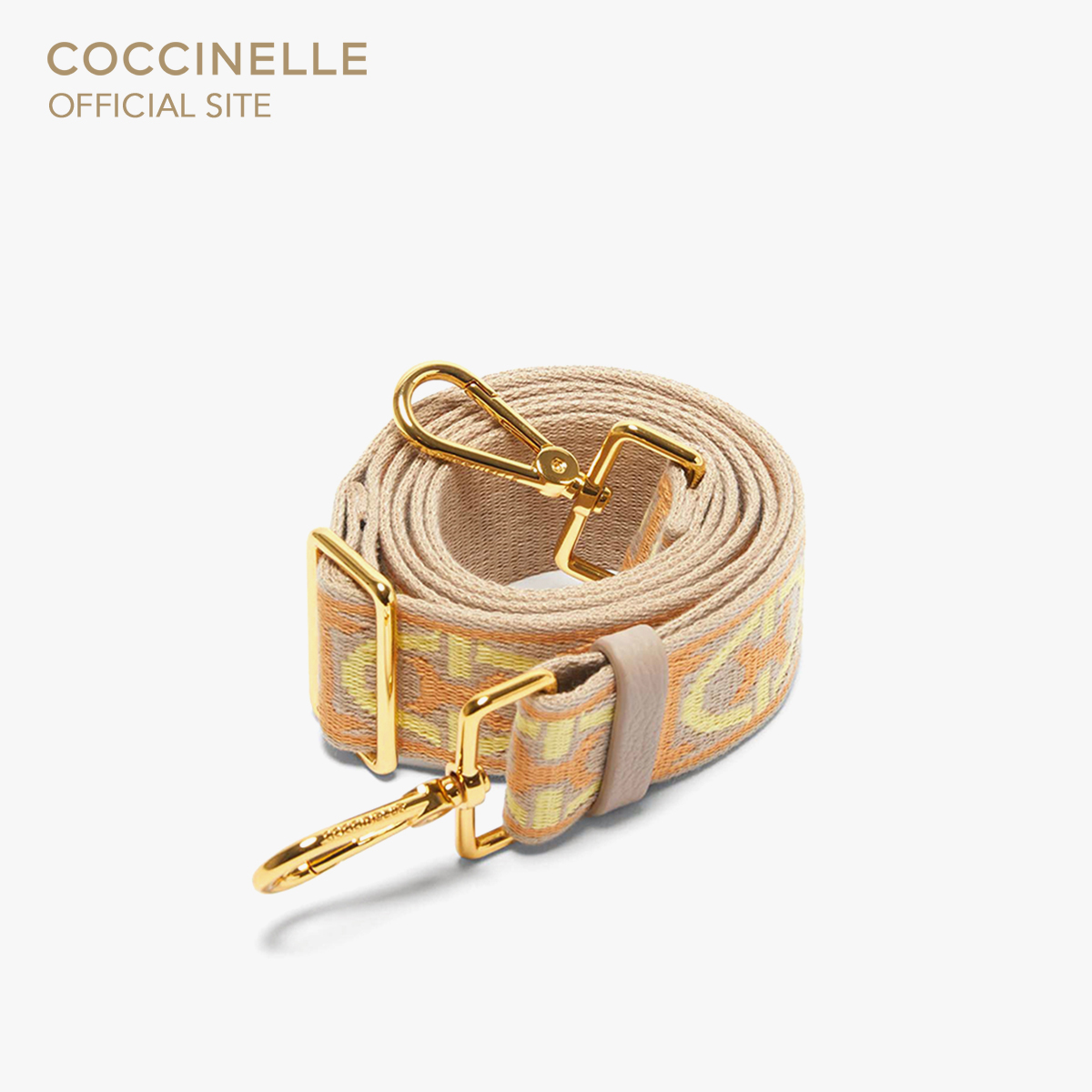 COCCINELLE SHOULDER STRAP NASTRO 682521 MUL.SUNR./POW.P - ยี่ห้อ Coccinelle ราคา 3,120 บาท*ส่งฟรี