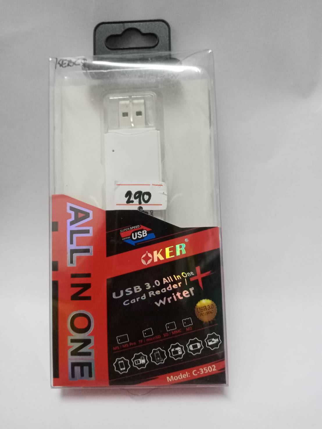 OKER การ์ดรีดเดอร์ USB All in one Card Reader/Writer 3.0 C-3502
