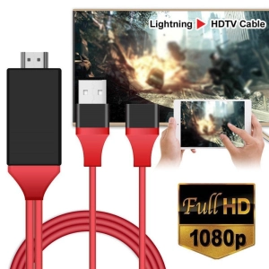 ภาพหน้าปกสินค้าสายแปลงสัญญาณ 3in1 USB to HDTV  สายต่อจากมือถือเข้าทีวี HDMI 3in1 HDMI TV 1080P for Lightning/Micro USB/Type-C ที่เกี่ยวข้อง